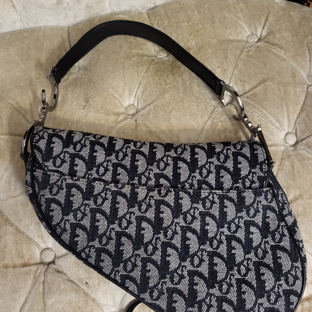 Authentic Christian Dior Trotter saddle bag - Picture 9 of 11